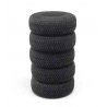 Tire Stacks -- Unpainted 3D Printed Parts pkg(5), N, All Scale Miniatures 1600972