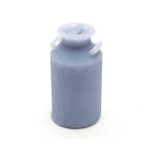 Milk/Cream Cans -- pkg(5), HO, All Scale Miniatures 870995