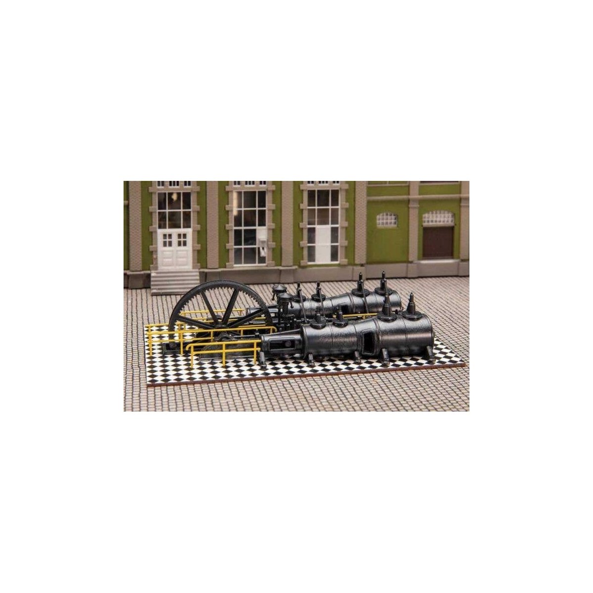Stationary Steam Engine - Kit -- Black (272-180629 Sold Separately), HO, Faller Gmbh 191788
