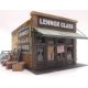 Lennox Glass -- Cast-Hydrocal & Laser-Cut Kit - 3 x 5′ 7.6 x 12.7cm, HO, Downtown Deco 1083