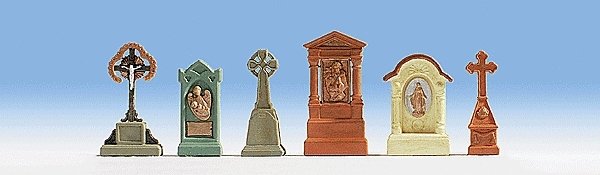 Gravestones, HO, Noch Gmbh & Co 14871