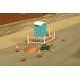 Building Site Details - SceneScapes(TM) -- Outhouse, Wheelbarrow, Barricade, Traffic Cones a, HO, Bachmann Industries 33114