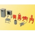 Roadworks Accessories, HO, Kibri 38140