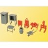 Roadworks Accessories, HO, Kibri 38140