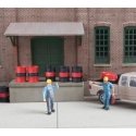 Oil Drums pkg(24) -- Kit, HO, Walthers SceneMaster 4152