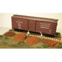 Railroad Tie Plate Piles, HO, Monroe Models 2107