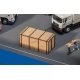 Large Wood Crate -- Laser-Cut Wood Kit, HO, Faller Gmbh 180959
