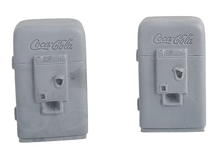 Soda Machine -- Unpainted pkg(2), O, Bar Mills LLC 4016