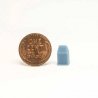 Square Trash Can -- pkg(5), HO, All Scale Miniatures 870848