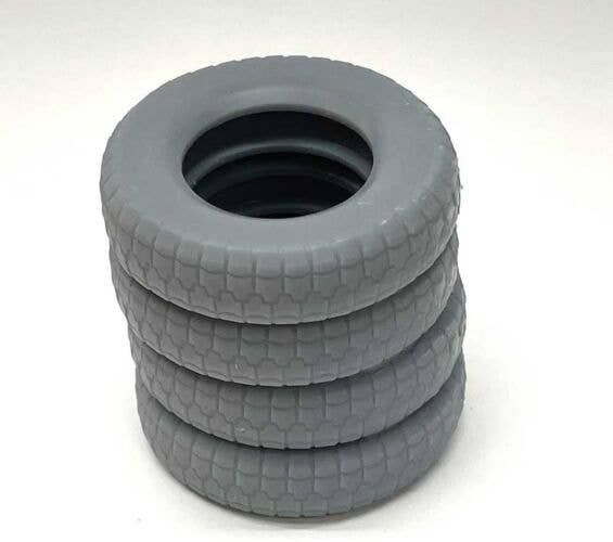 Stack of 4 Tires - 3-D Printed Kit -- pkg(2), O, Phoenix Precision Models 33540
