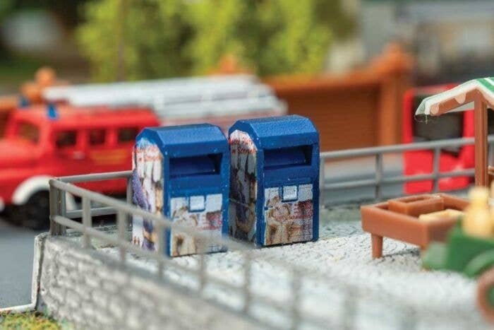 Clothing Recycling/Donation Containers -- pkg(2), N, Faller Gmbh 272927