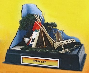Project Pack -- Native American Indian, All Scales, Woodland Scenics 4280