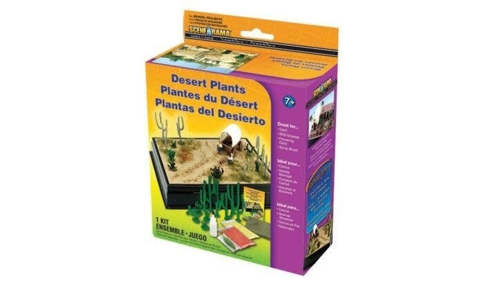 Scene-A-Rama(TM) Diorama Add-On Kits -- Desert Plants, HO, Woodland Scenics 4124