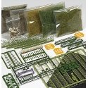 Forest/Meadow Starter Set, HO, Busch Gmbh & Co Kg 6043