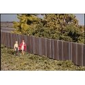 Wood Fence - Kit -- 15` 37.5cm Sections - Total Length: 45` 113cm - Height: 1` 2.5cm pkg(, HO, Walthers Cornerstone 3521
