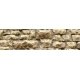 Flexible Random Stone Wall w/Self-Adhesive Backing -- Medium Stones - 13 x 3-1/4′ 35., All Scales, Chooch Enterprises 8252