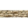 Flexible Random Stone Wall w/Self-Adhesive Backing -- Medium Stones - 13 x 3-1/4′ 35., All Scales, Chooch Enterprises 8252