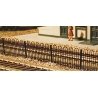 Hairpin Style Fence -- Approximate Length: 35-1/2′ 90.2cm, HO, Atlas Model Railroad Co. 774