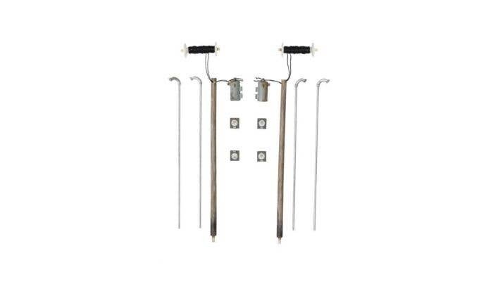 Pre-Wired Poles - Utility System -- Connector Set, N, Woodland Scenics 2252