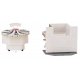 Christmas Market Stall 2-Pack -- Kit - 1-15/16 x 1-15/16 x 1-11/16` and 1-11/16 x 1-11/16 x 1-3/4`, HO, Faller Gmbh 134001