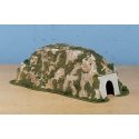 Ready Landform - Tunnel -- Straight: 9-1/2 Wide x 14-1/2′ Long 24.1 x 36.8cm, N, Woodland Scenics 1315