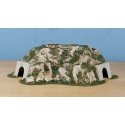 Ready Landform - Tunnel -- Curved 10 Wide x 16-1/2′ Long 25.4 x 41.9cm, N, Woodland Scenics 1316