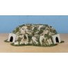 Ready Landform - Tunnel -- Curved 10 Wide x 16-1/2′ Long 25.4 x 41.9cm, N, Woodland Scenics 1316