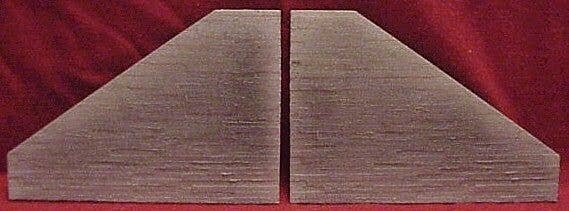 Tunnel Abutments -- Concrete, HO, Pre-Size Model Specialities 115