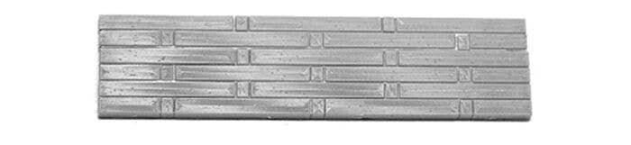 Retaining Wall - Timber -- 3/4 x 3-1/4′, HO, Tichy Train Group 8012