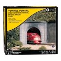 Concrete Tunnel Portal -- 8-3/8 x 9′ 21.2 x 22.8cm, O, Woodland Scenics 1266