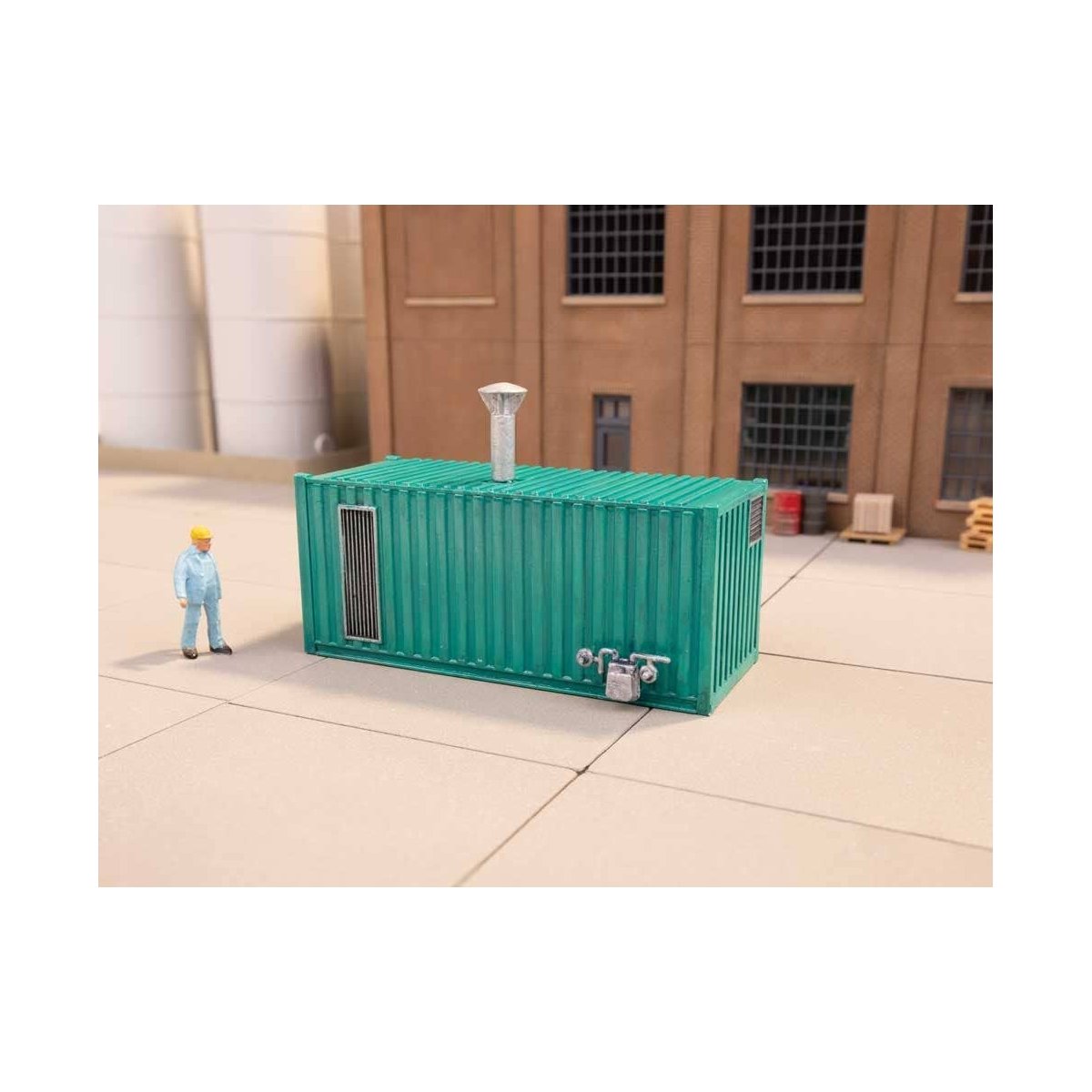 Transload Facility -- Boiler House - Kit, HO, Walthers Cornerstone 4182