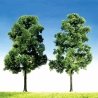 Top Series Trees -- Beech - 7-1/8′ 18cm pkg(2), HO, Faller Gmbh 181364