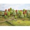 Spring Deciduous Trees -- 2 - 3-9/16′ 5-9cm Tall pkg(25), All Scales, Noch Gmbh & Co 26806