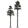 Pine Trees -- 6-7/8 & 8-1/4′ 17.5 & 21cm pkg(2), HO, Busch Gmbh & Co Kg 6144