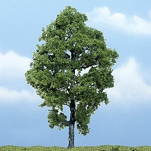 Ready Made Premium Trees(TM) - Deciduous -- Hickory - 5-3/4′ 14.6cm, All Scales, Woodland Scenics 1623