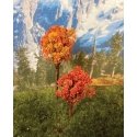 Fall Oak Tree -- 2 to 3′ 5.1 to 7.6cm pkg(4), All Scales, Grand Central Scenery T20