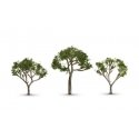 Gum Trees -- 2-1/2 to 3-1/2′ 6.4 to 8.8cm Tall pkg(3), All Scales, Woodland Scenics 3525