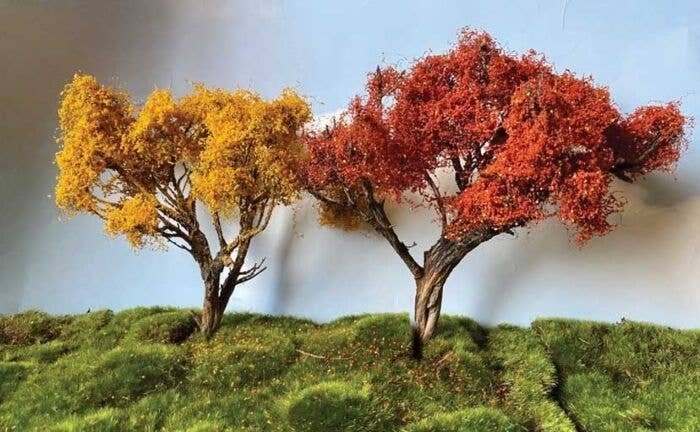 Fall Hardwood Tree -- 6′ pkg(2), All Scales, Grand Central Scenery T34
