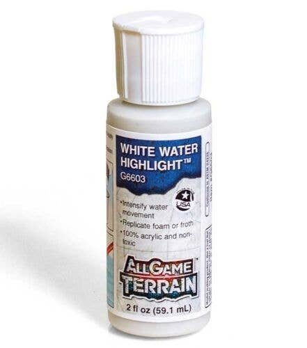White Water Highlights - All Game Terrain, All Scales, Woodland Scenics 6603