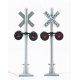Crossing Flashers -- Set of 2 Working Signals (Use with Crossing Signal Controller), HO, Walthers SceneMaster 4333
