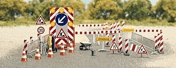 Road Construction Set, HO, Busch Gmbh & Co Kg 6048