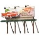 Lighted Billboard - Just Plug(R) -- Conoco Hottest Brand, HO, Woodland Scenics 5793