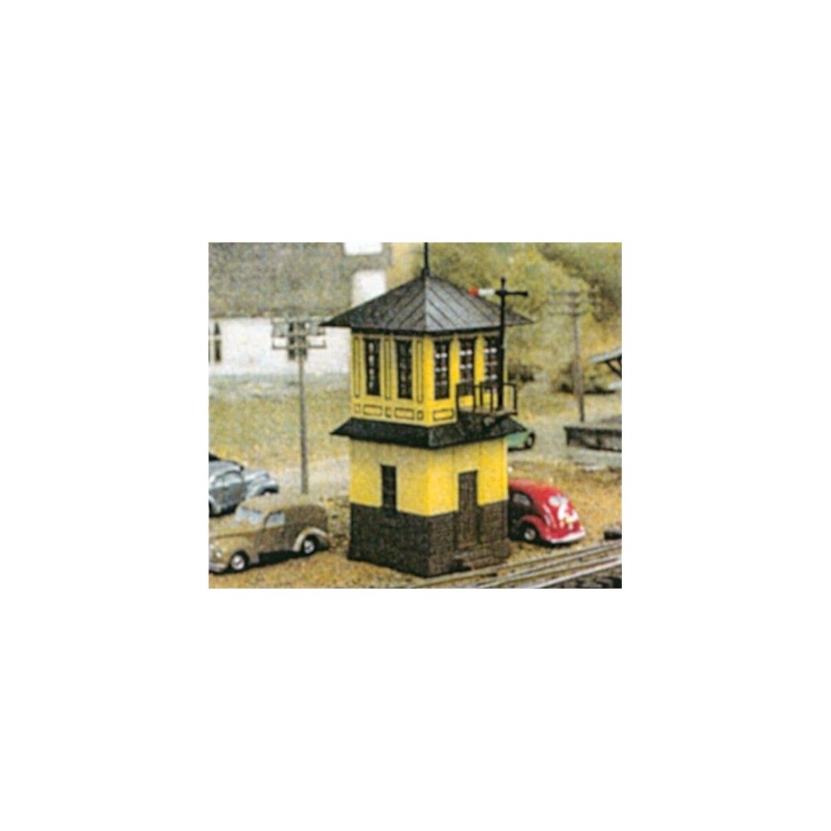 Wooden Signal Tower -- Kit pkg(2), N, Tichy Train Group 26012