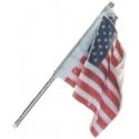 Wall-Mount U.S. Flag - Just Plug(TM) -- Small - 1/2′ 1.3cm, All Scales, Woodland Scenics 5953