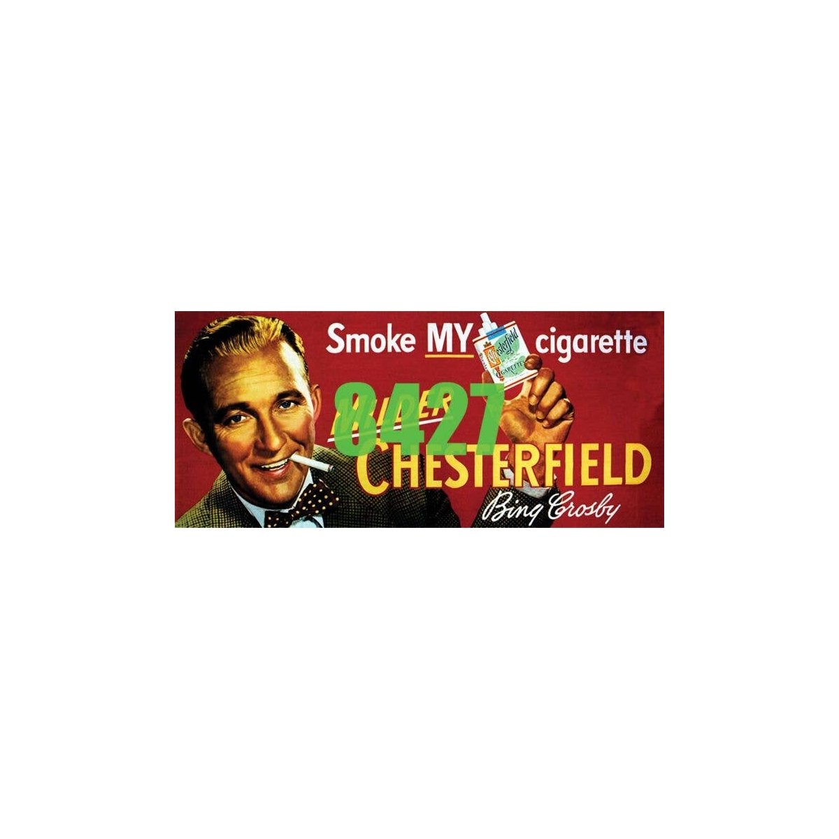 Chesterfield Billboard - Kit, HO, Tichy Train Group 8427