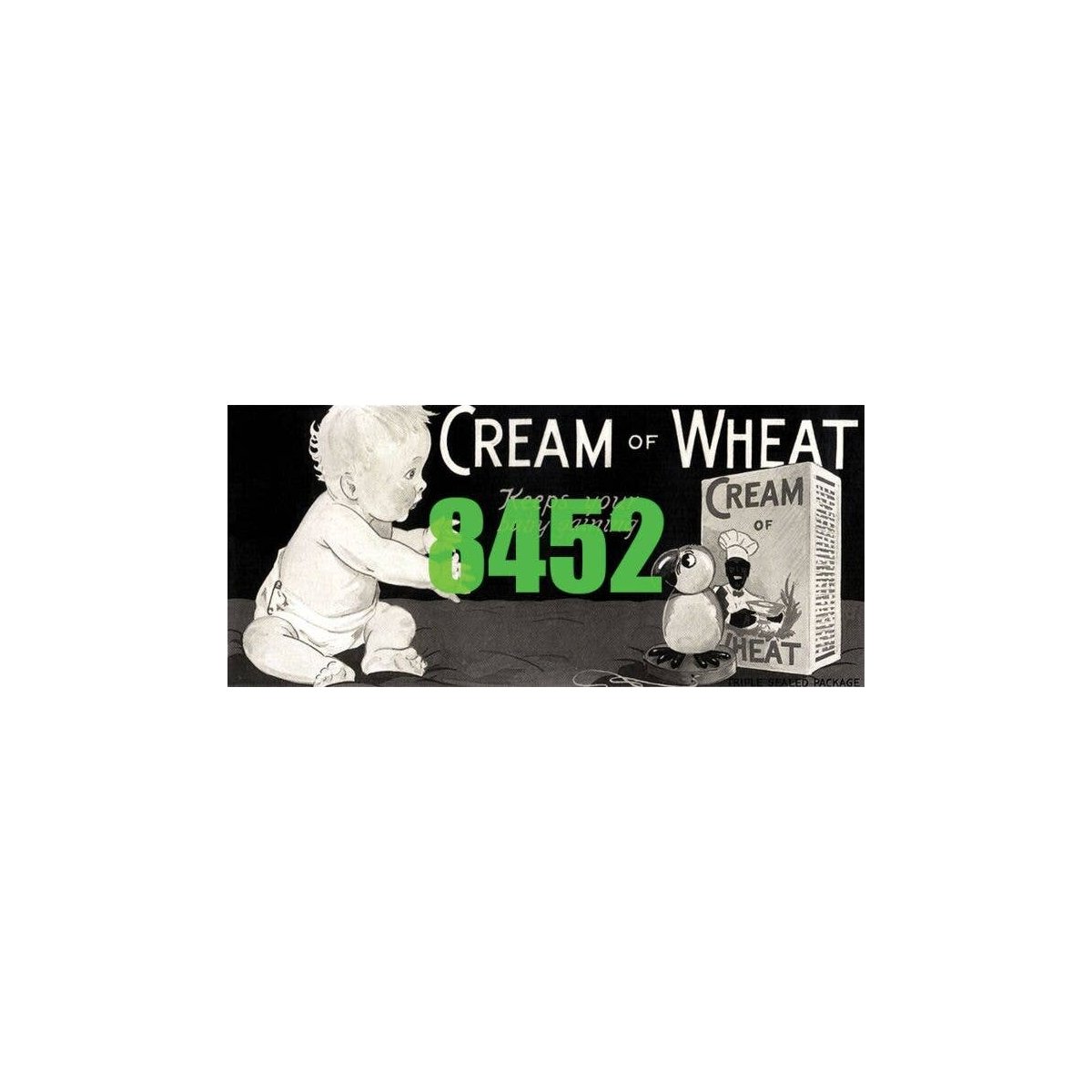 Cream of Wheat Billboard - Kit, HO, Tichy Train Group 8452