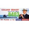 Go Places in the Naval Reserve Billboard - Kit, HO, Tichy Train Group 8403