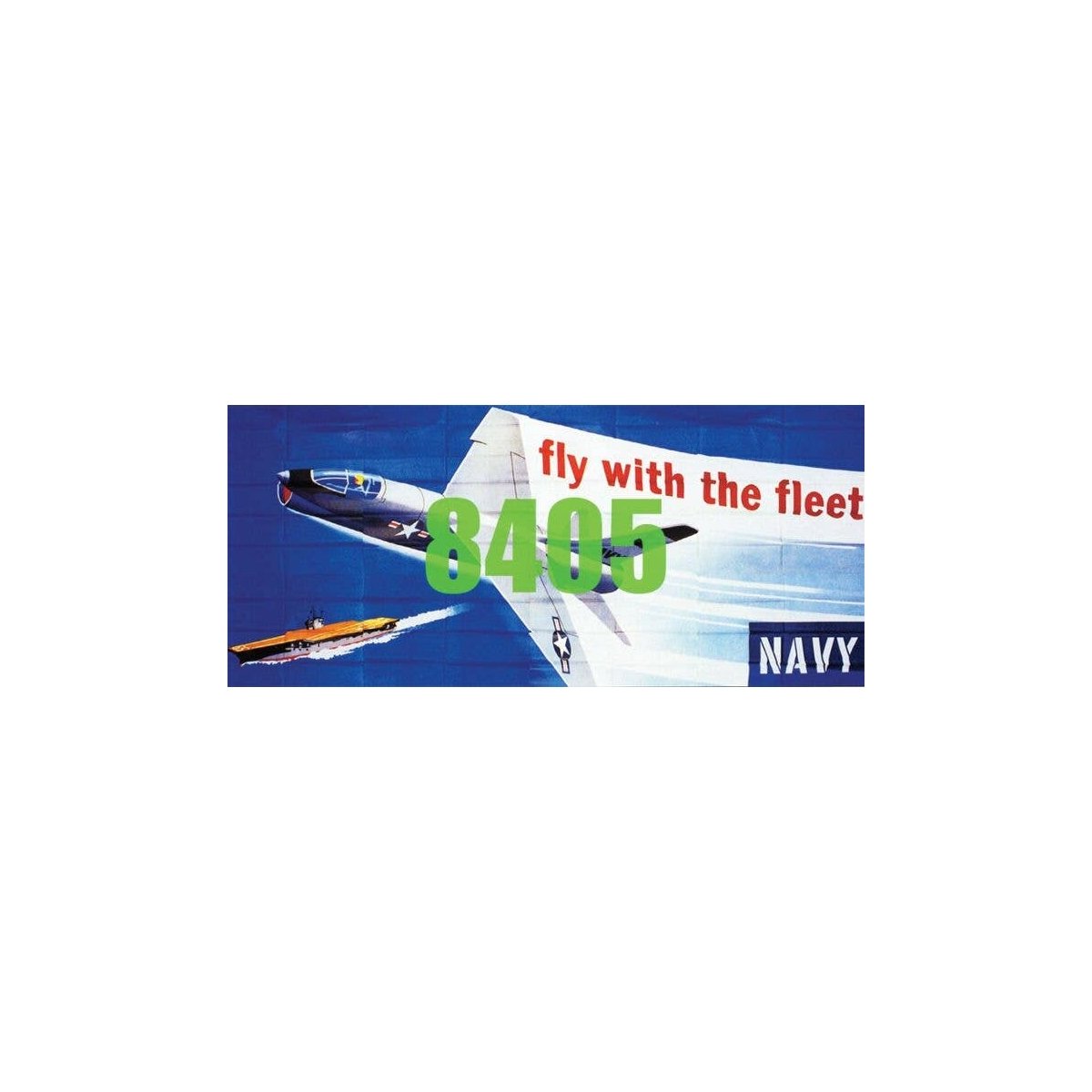 Fly with the Fleet Navy Billboard - Kit, HO, Tichy Train Group 8405