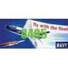 Fly with the Fleet Navy Billboard - Kit, HO, Tichy Train Group 8405