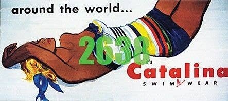 Catalina Swimwear Billboard - Kit, N, Tichy Train Group 2638